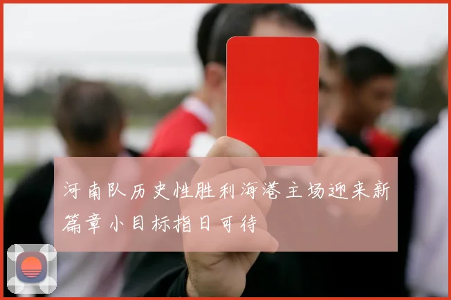 河南队历史性胜利海港主场迎来新篇章小目标指日可待